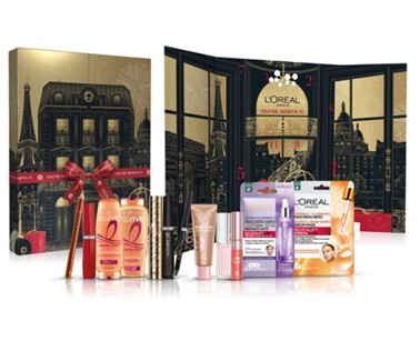 E5D0781900AA66E1C10769C094435487_ L'oreal calendario dell'avvento 12 giorni (box nero)