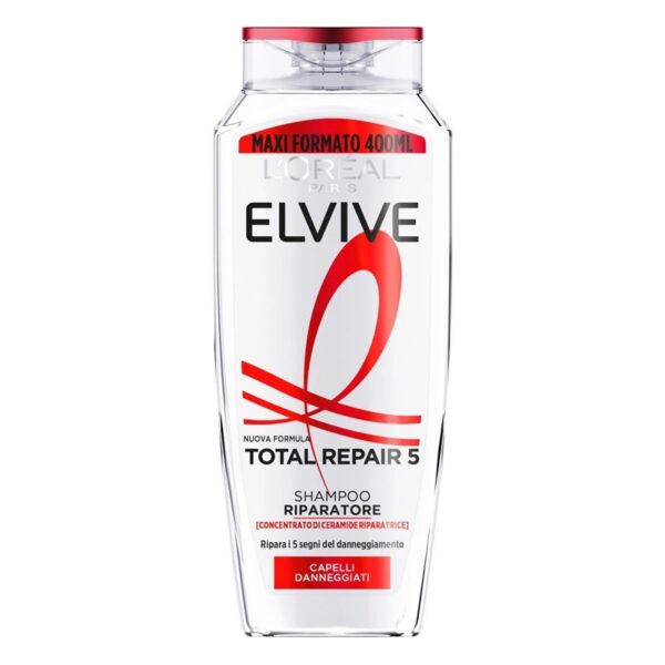 L'oreal elvive shampoo total repair 5 azioni 400 ml