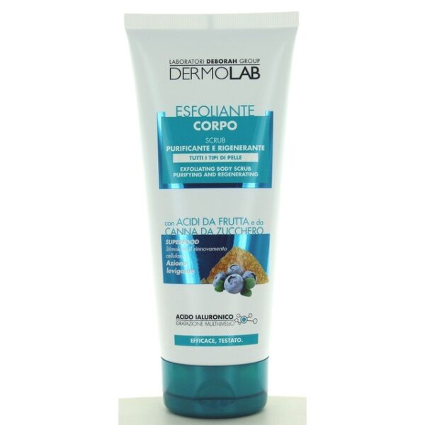 Dermolab esfoliante corpo scrub 200 ml