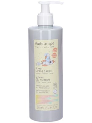 Dadaumpa dadaumpa 12m bagno e shampoo cert bio 380 ml