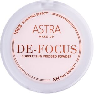 Astra de-focus smoothing pressed powder 02 yellow filter