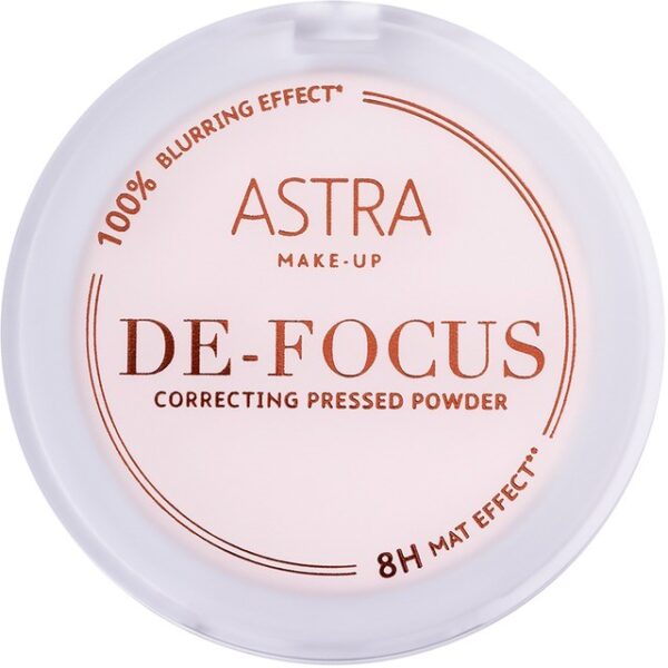 Astra de-focus smoothing pressed powder 02 yellow filter