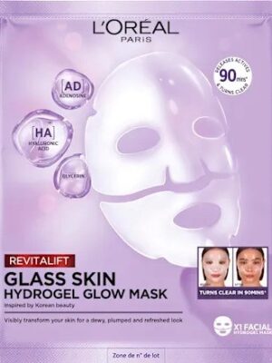 L'oreal filler glass maschera viso