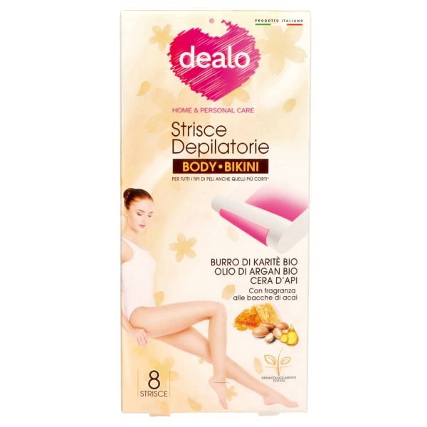 Dealo depilazione body 8pz argan