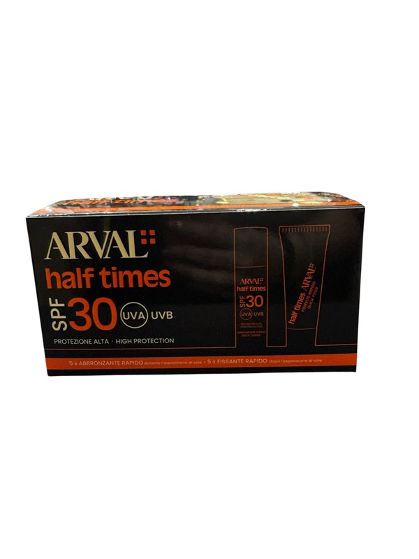 Arval half times  spf 30 5x abbr. rapido + 5x fissante r.