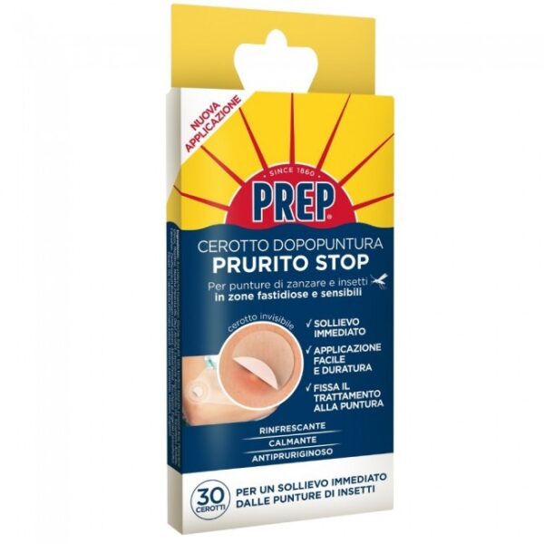 Prep cerotto dopopuntura prurito stop 30pz