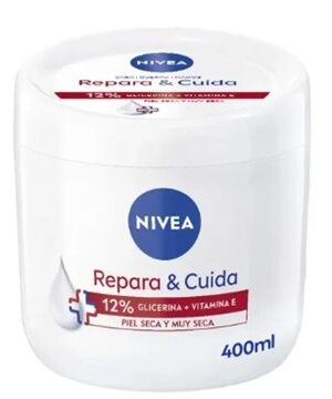 Nivea crema corpo repair&care 15% gliceryn + b5+niac 400ml