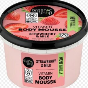 Organic shop crema corpo yogurt e fragola 250 ml
