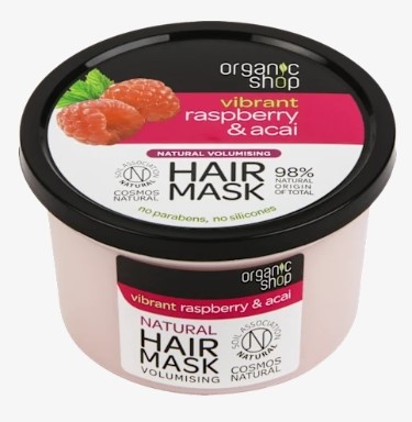Organic shop maschera raspberry