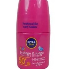 Nivea roll-on protezione color fucsia 50+ ml50