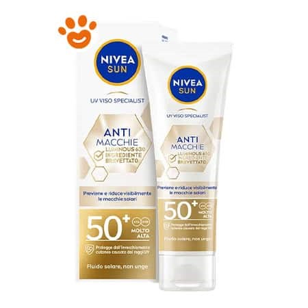 Nivea antimacchie luminous 630 50+ ml 40