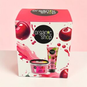 Organic shop cofanetto ciliegia 250ml + 75 ml