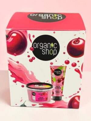 Organic shop cofanetto ciliegia 250ml + 75 ml