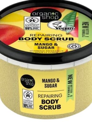 87F34A1B22BD8B47A9F2FCD5D00D487D_ Organic shop scrub corpo mango 250 ml