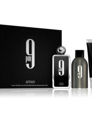 Afnan 9pm box shower 150 ml + deo 150 ml + edp 100 ml