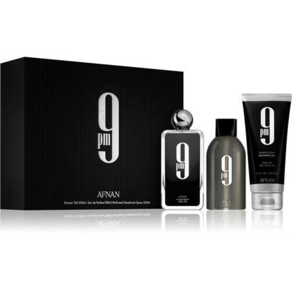 Afnan 9pm box shower 150 ml + deo 150 ml + edp 100 ml