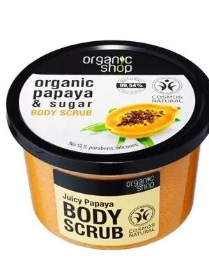 A390793B1CD43FFCF18694B510C74962_ Organic shop scrub corpo papaya 250 ml