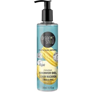 Organic shop gel doccia lemon macaron 280 ml
