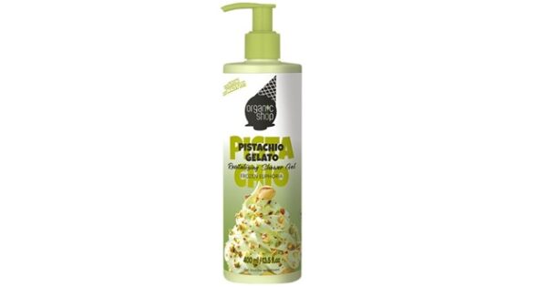 Organic shop  gel doccia ice cream riv. pistacchio 400 ml