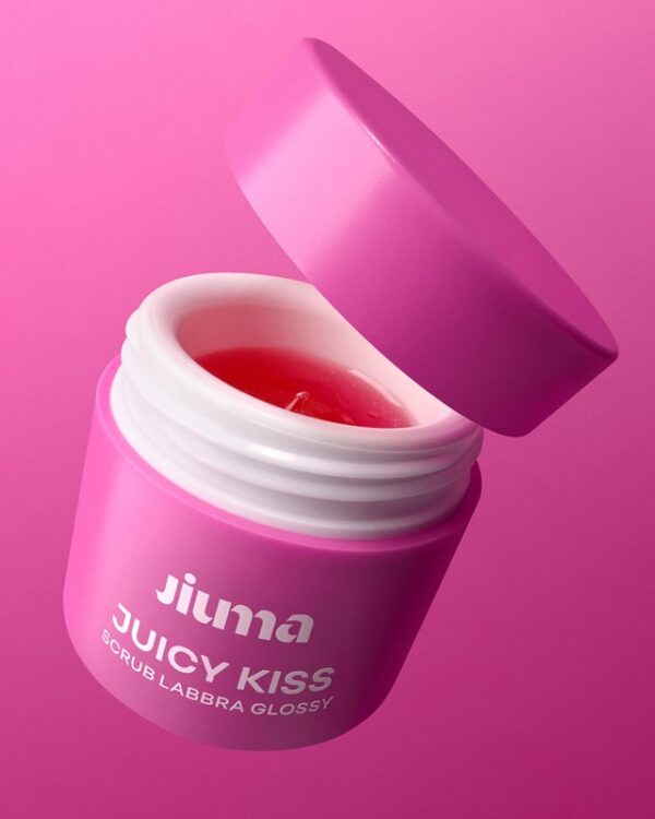 BE61A94AF233B452DC48F172C2E469F5_ Jiuma juicy kiss scrub labbra glossy 15 ml