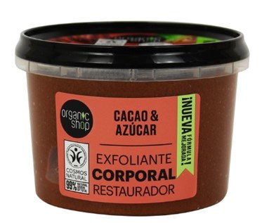 C85B2CB515CB2B76ACEE0C19F612FD13_ Organic shop scrub corpo cacao 250 ml