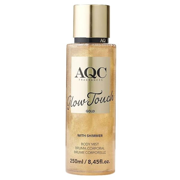 Aqc fragrances shimmer mist golden glitter 250 ml