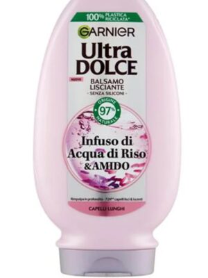 Garnier ultradolce rice water balsamo 360 ml