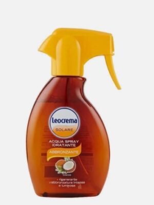 212DDBB451A0CC68365F3E2642A1A8C6_ Leocrema acqua spary idratante abbronzante cocco 250ml