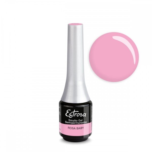 32F0E3D51C40B3AD071E1FF721410315_ Estrosa smalto gel rosa baby art. 8225