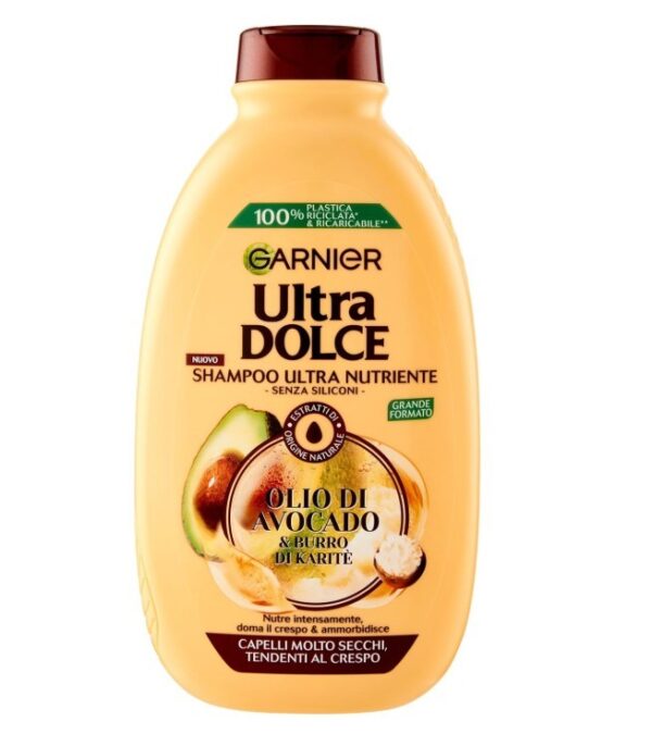 4DB201686DC80B9E0FEF36485A6A637C_ Garnier ultradolce avocado karite' shampoo 400ml