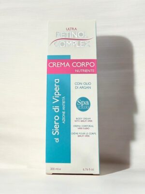 Retinol complex crema corpo al siero di vipera 200 ml