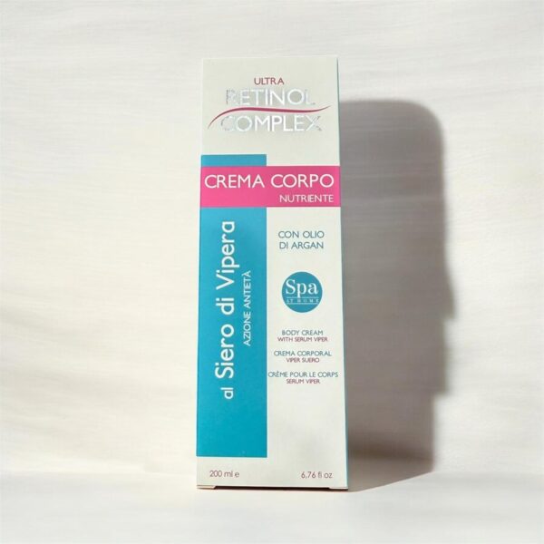 4DBC405C21CE2839219053EA90882E5E_ Retinol complex crema corpo al siero di vipera 200 ml