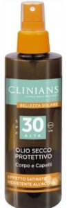 Clinians olio secco protettivo spf 30 150ml
