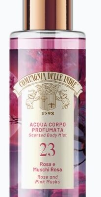 58D4789C71722AFB84128DB3444E9CF1_ Compagnia delle indie acqua prof.corpo rosa & muschi 200 ml