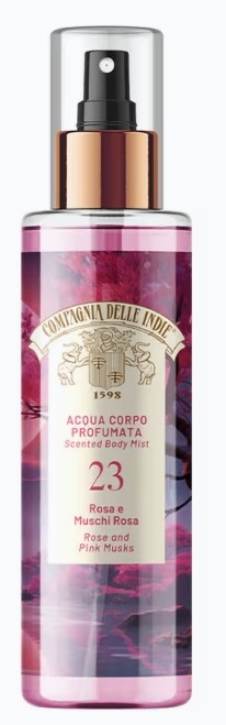 58D4789C71722AFB84128DB3444E9CF1_ Compagnia delle indie acqua prof.corpo rosa & muschi 200 ml