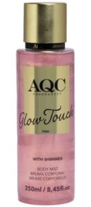 Aqc fragrances shimmer mist pink glitter 250 ml