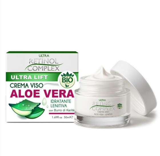 Retinol complex crema antirughe lenitiva aloe 50 ml