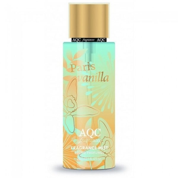 Aqc fragrances body mist paris vanilla