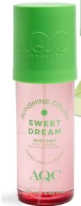 Aqc sweet dream spice wave body mist 250 ml
