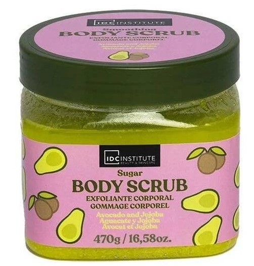 Idc institute sugar body scrub avocado 470g