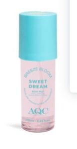 Aqc fragrances body mist breeze bloom 250ml