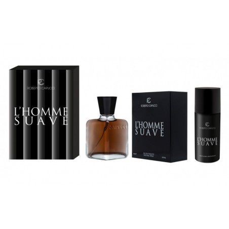 DB2ED2A030D2B6872A6438C849E76D4A_ Roberto capucci l'homme suave box as 100 ml+sg 250 ml
