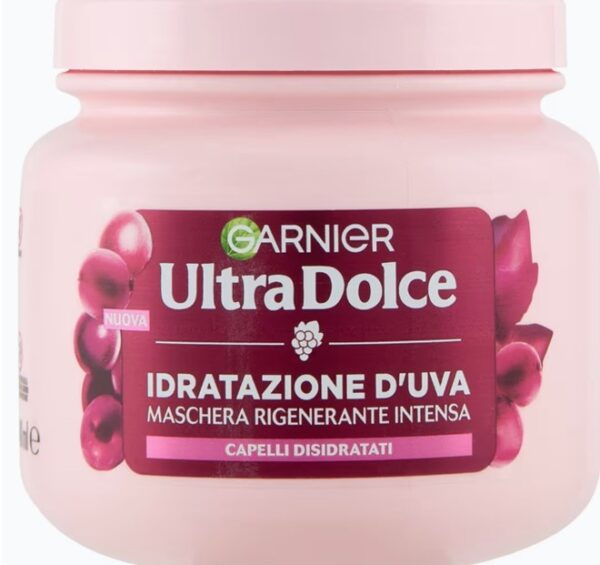 Garnier ultra dolce grape moist mask 340 ml