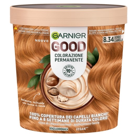 03C6B2B350224D6B95971A9D3779EACE_ Garnier good colorazione 8.34 churro blond