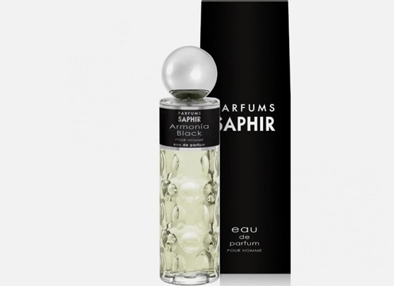 Saphir armonia black pour homme edp 200 ml