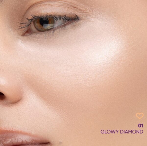 Nejha shine, please illuminante 01 glowy diamond