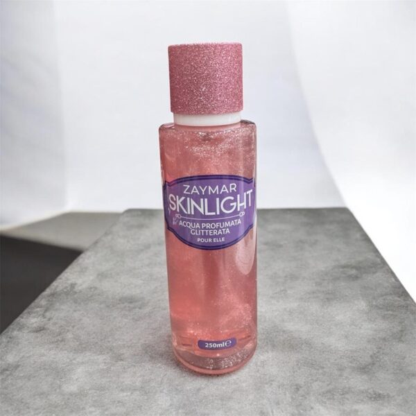 Zaymar skinlight acqua prof glitterata pour elle 250ml