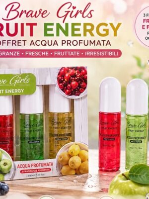 6BC16CA8DCAFE4B713F7BF8279F79B23_ Brave girls fruit energy set acque profumate 3x80ml