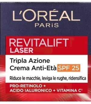 L'oreal revitalift laser crema tripla azione spf25 50ml