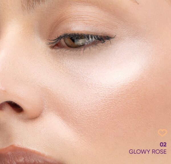 Nejha shine, please illuminante 02 glowy rose